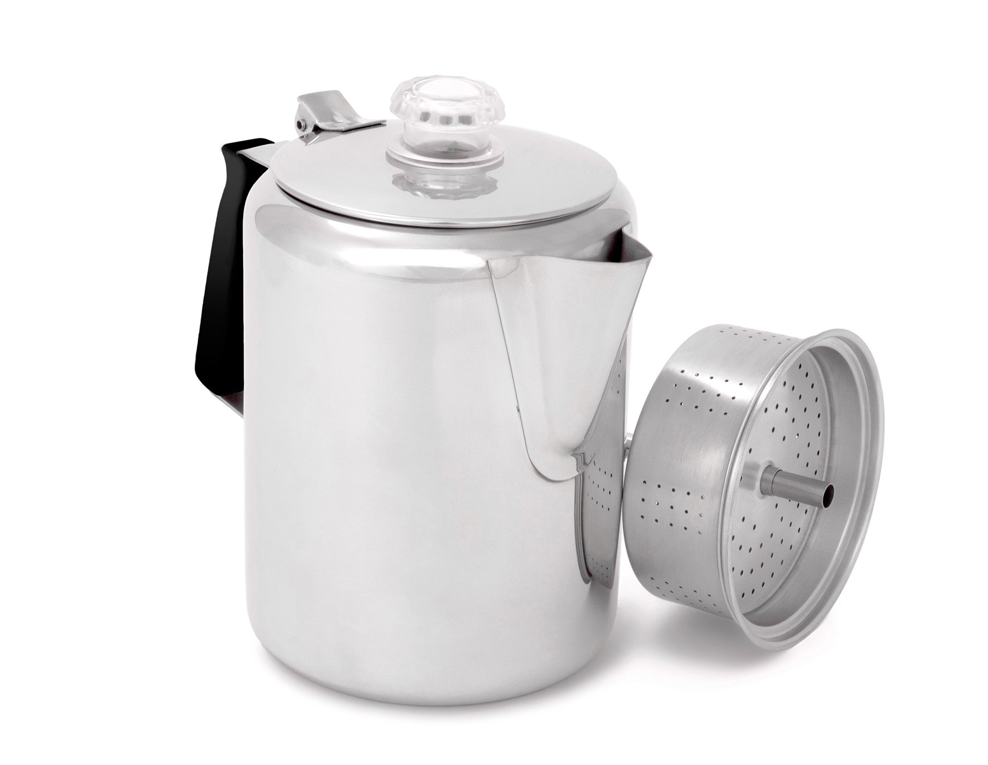 GSI Outdoors Glacier percolator cafea inox 6 cesti