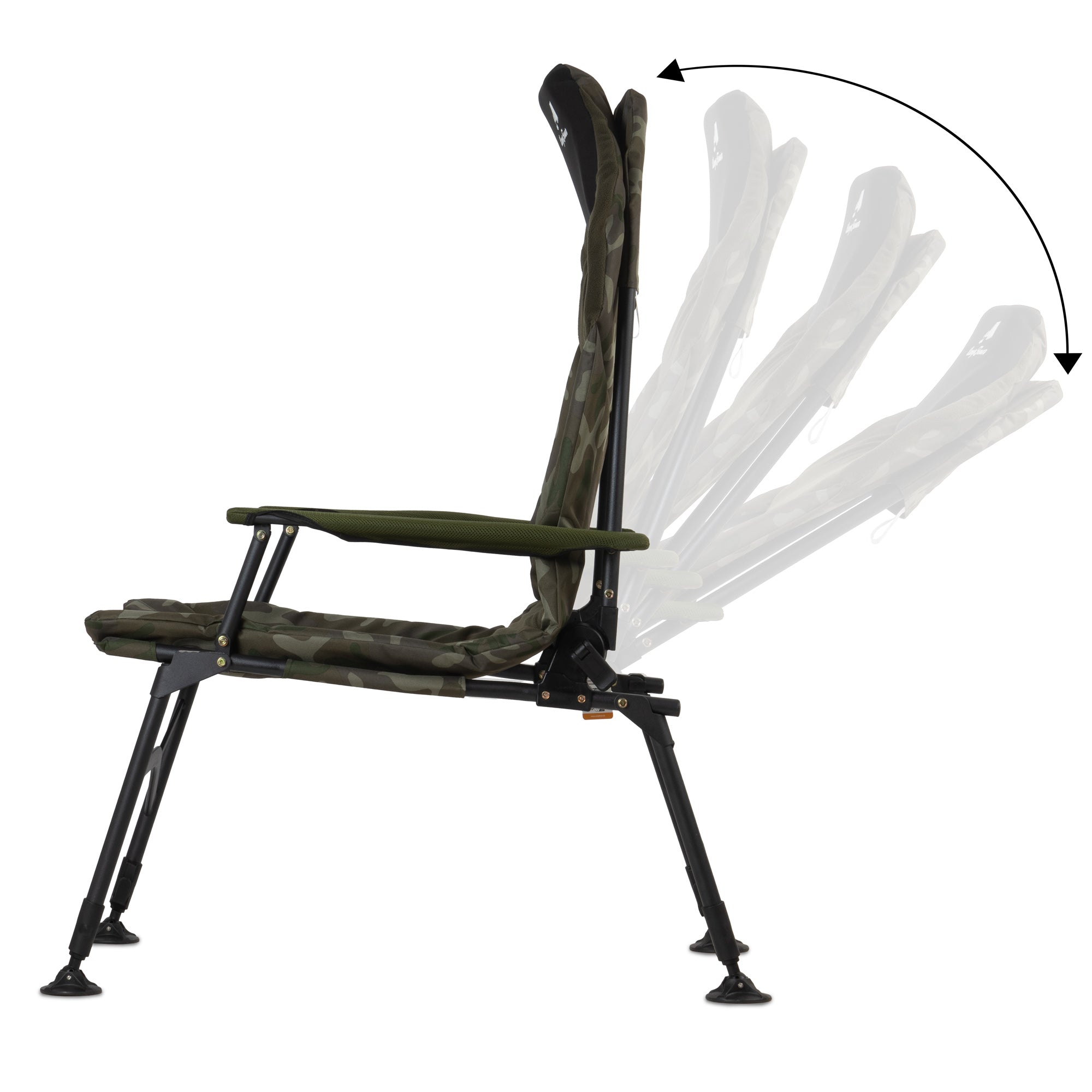 CampFeuer Scaun pescuit camuflaj oliv 150kg