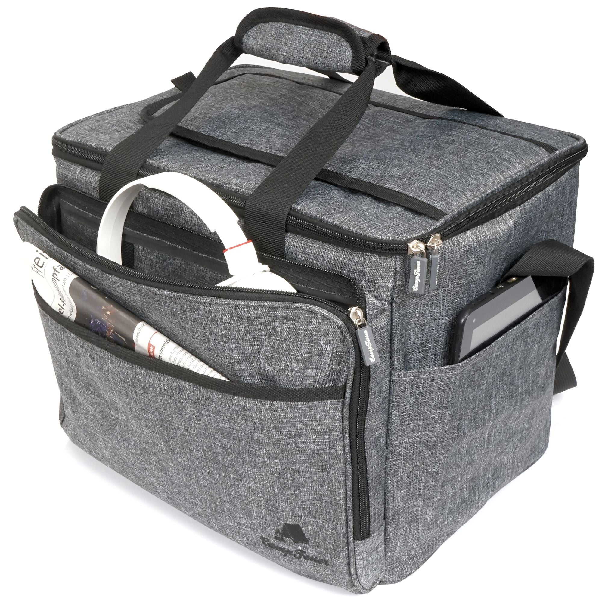 CampFeuer Geanta frigorifica 30L gri-melat izolata
