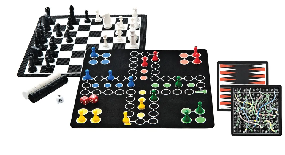 GSI Outdoors Set Jocuri Magnetice 5 in 1 Rulabil