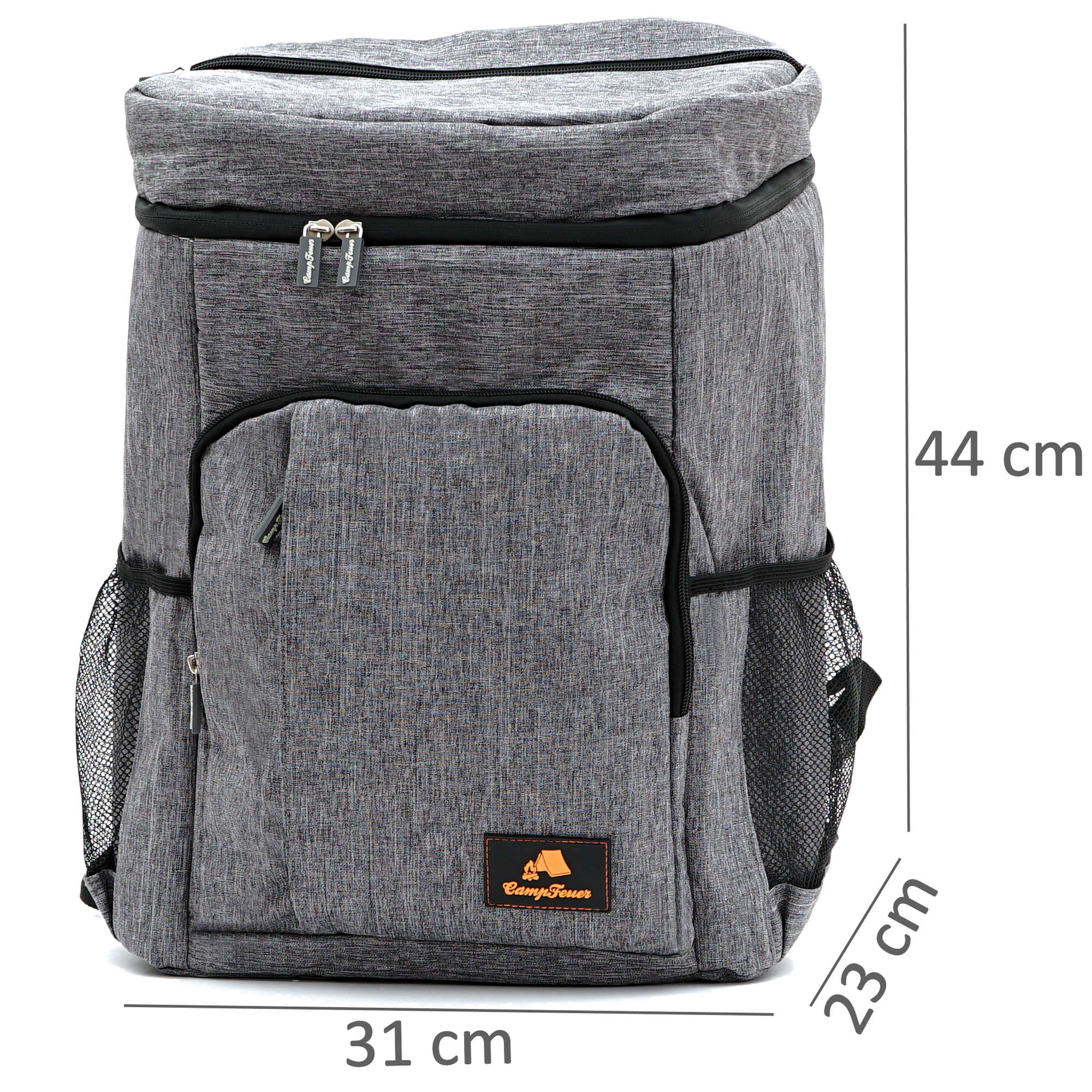 CampFeuer rucsac termic 20L gri impermeabil 44x32x23
