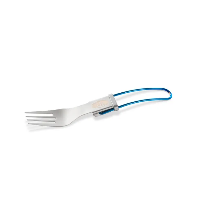 GSI Outdoors Glacier furculiță pliabilă albastru inox