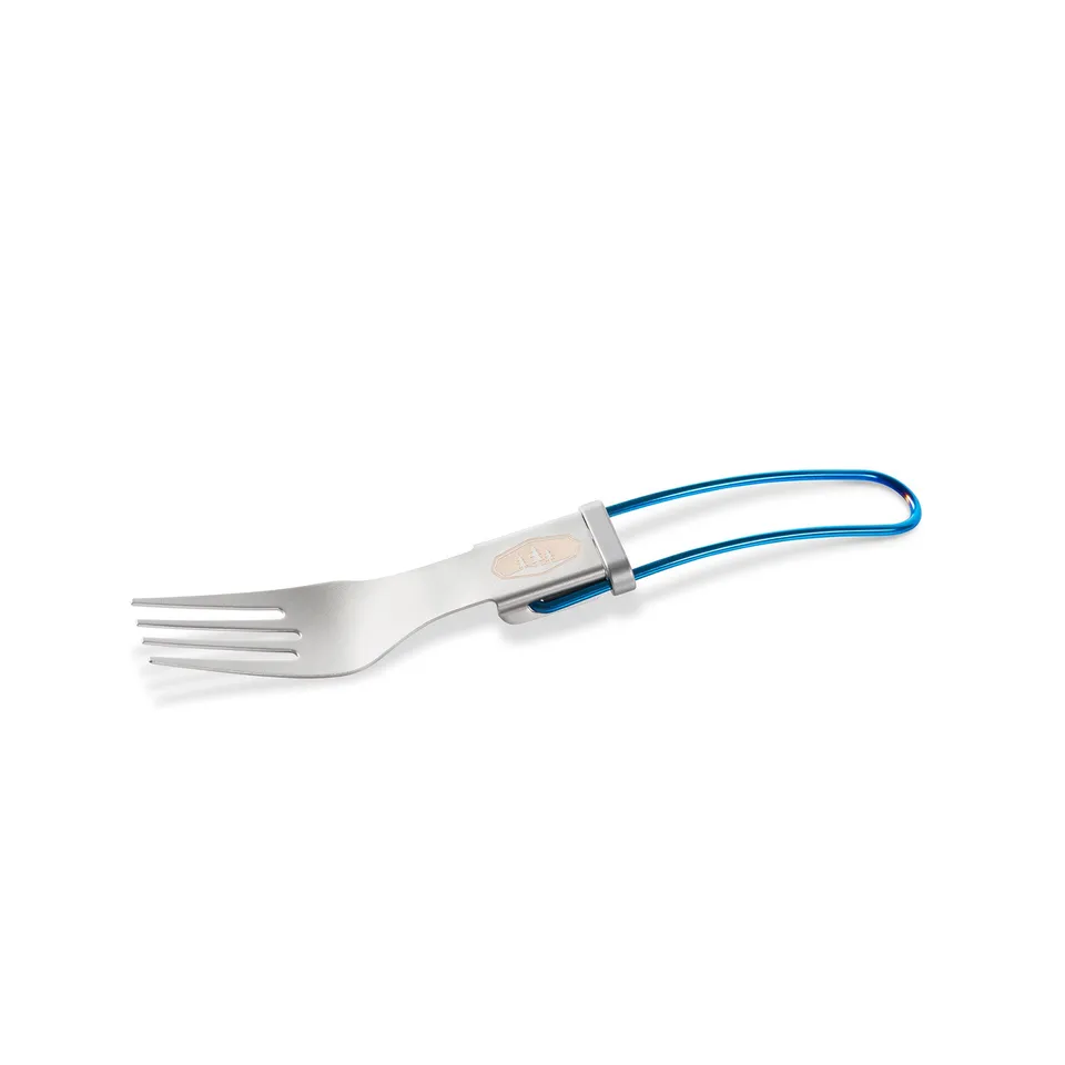GSI Outdoors Glacier furculiță pliabilă albastru inox