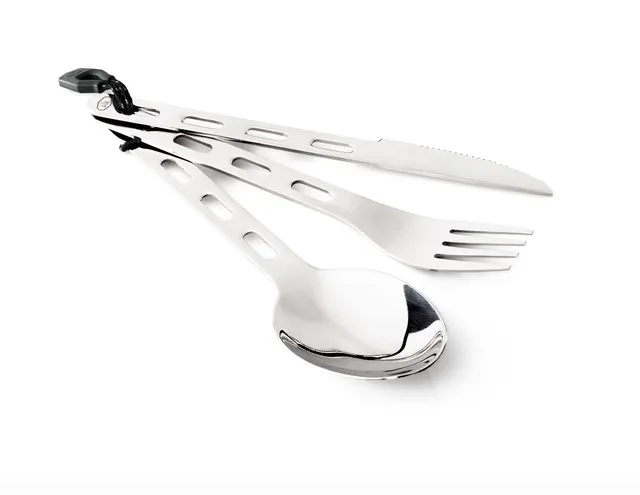 GSI Outdoors Glacier set tacâmuri inox 3 piese