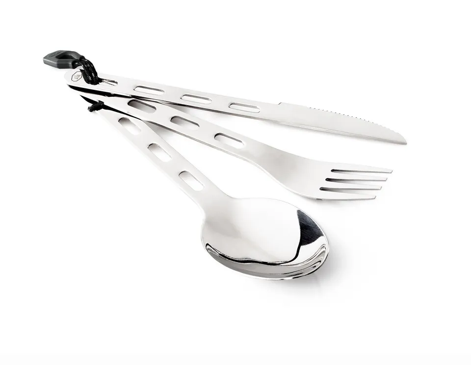 GSI Outdoors Glacier set tacâmuri inox 3 piese