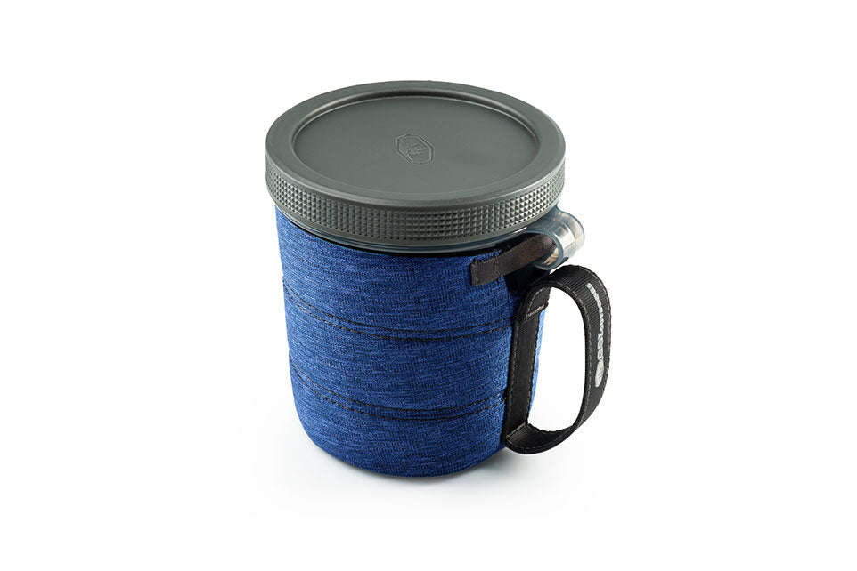 GSI Outdoors Fairshare Mug II cana camping gradata cu maneca