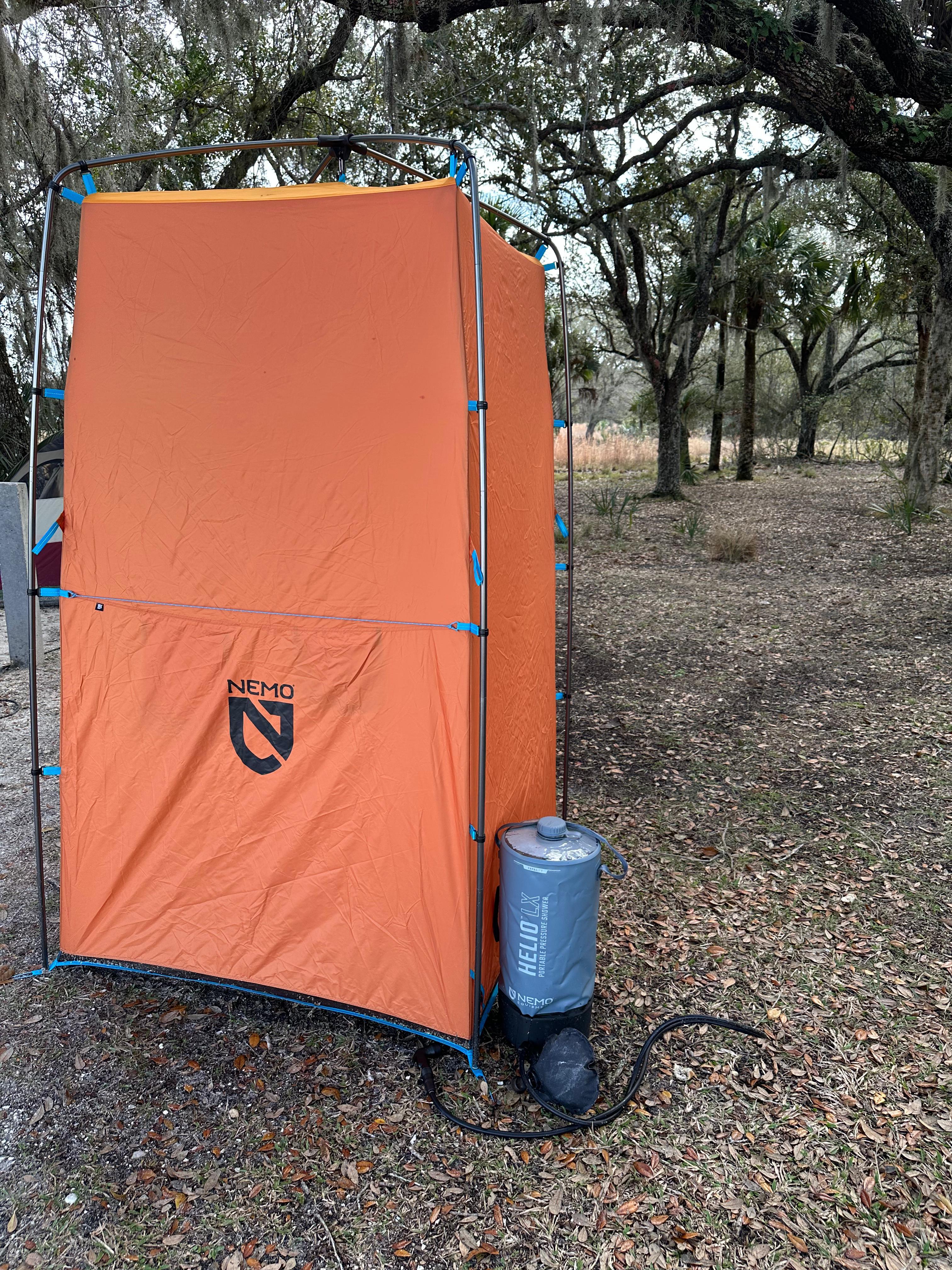Nemo Heliopolis cort dus camping cabina privata decupare