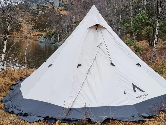 Nortent Lavvo 6 PC cort tipi 6 pers polycotton soba