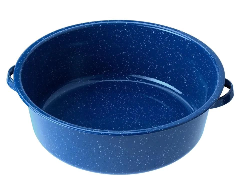 GSI Outdoors Enamelware lighean emailat albastru