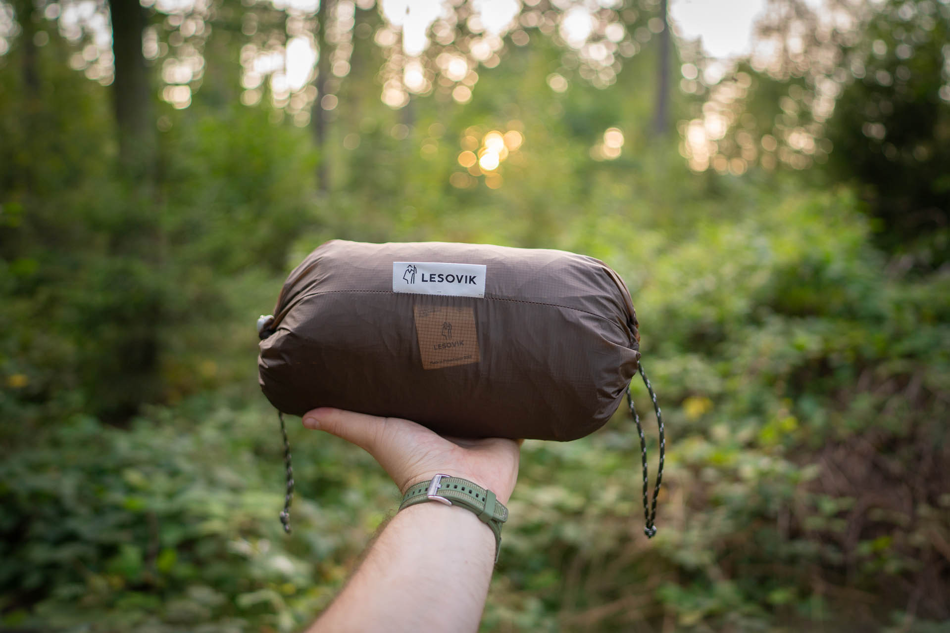 Lesovik Boga prelata hamac maro Walnut Brown 420cm