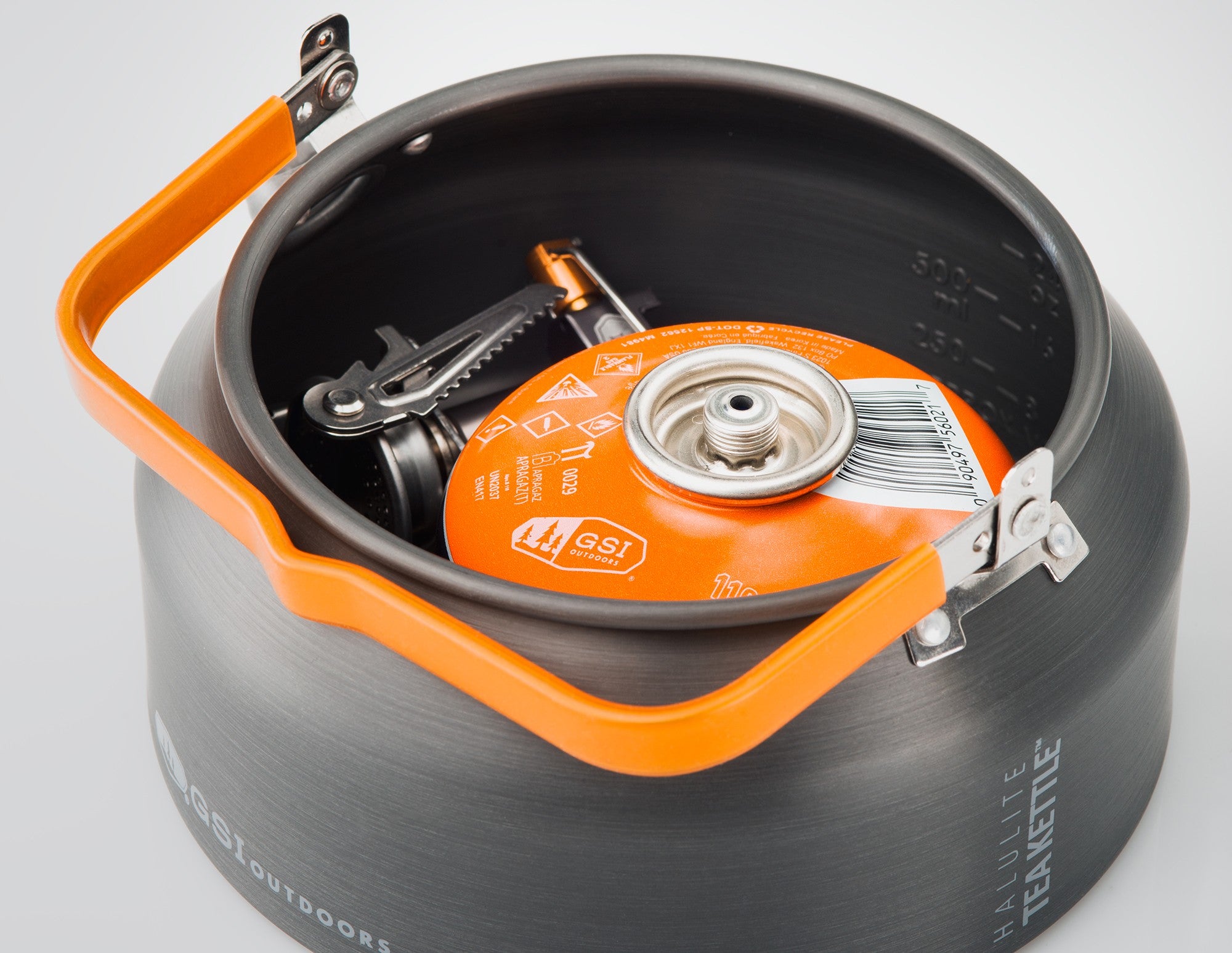 GSI Outdoors Halulite Tea Kettle ceainic 1 litru ultralight
