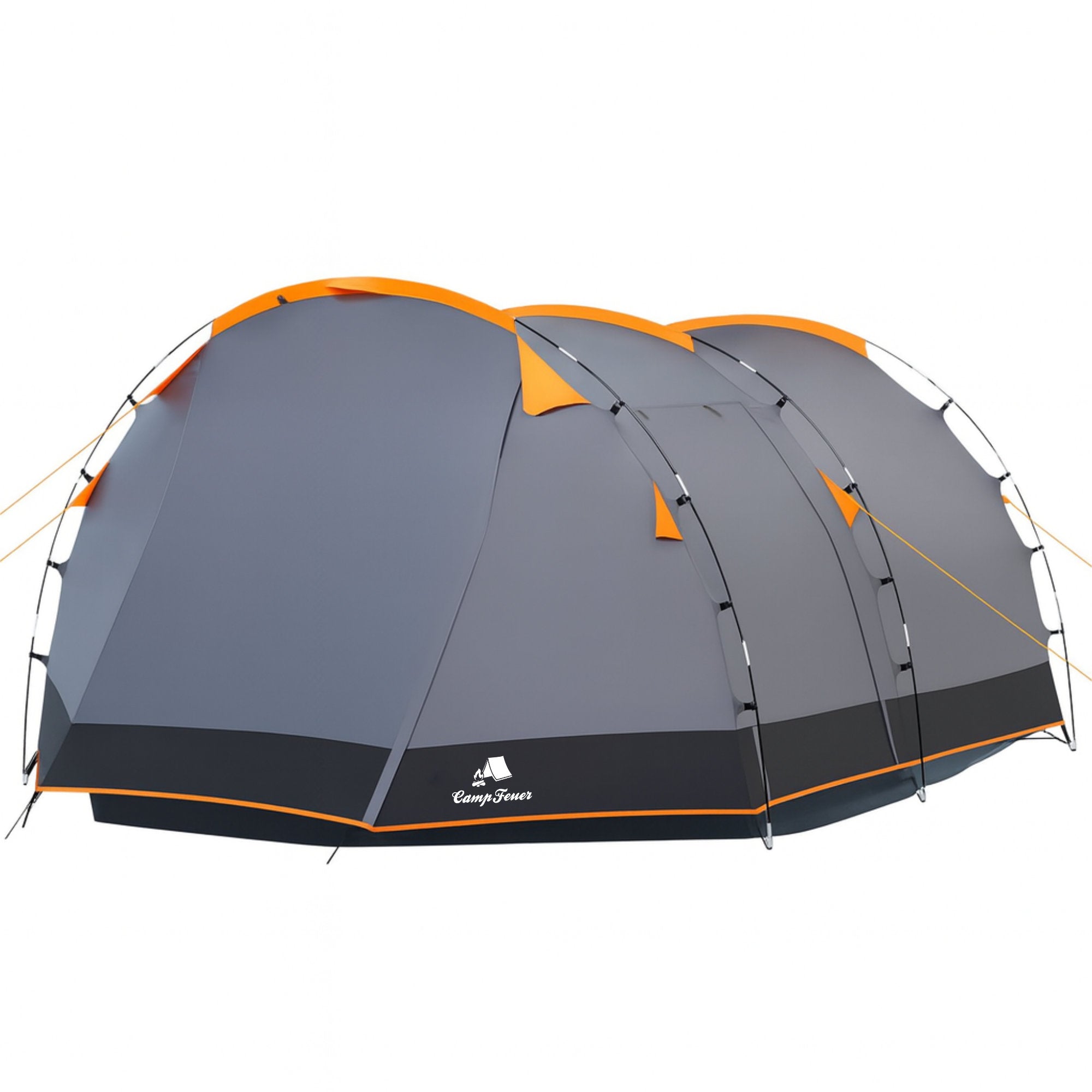 CampFeuer Super+ cort tunel 4 persoane gri 3000 mm
