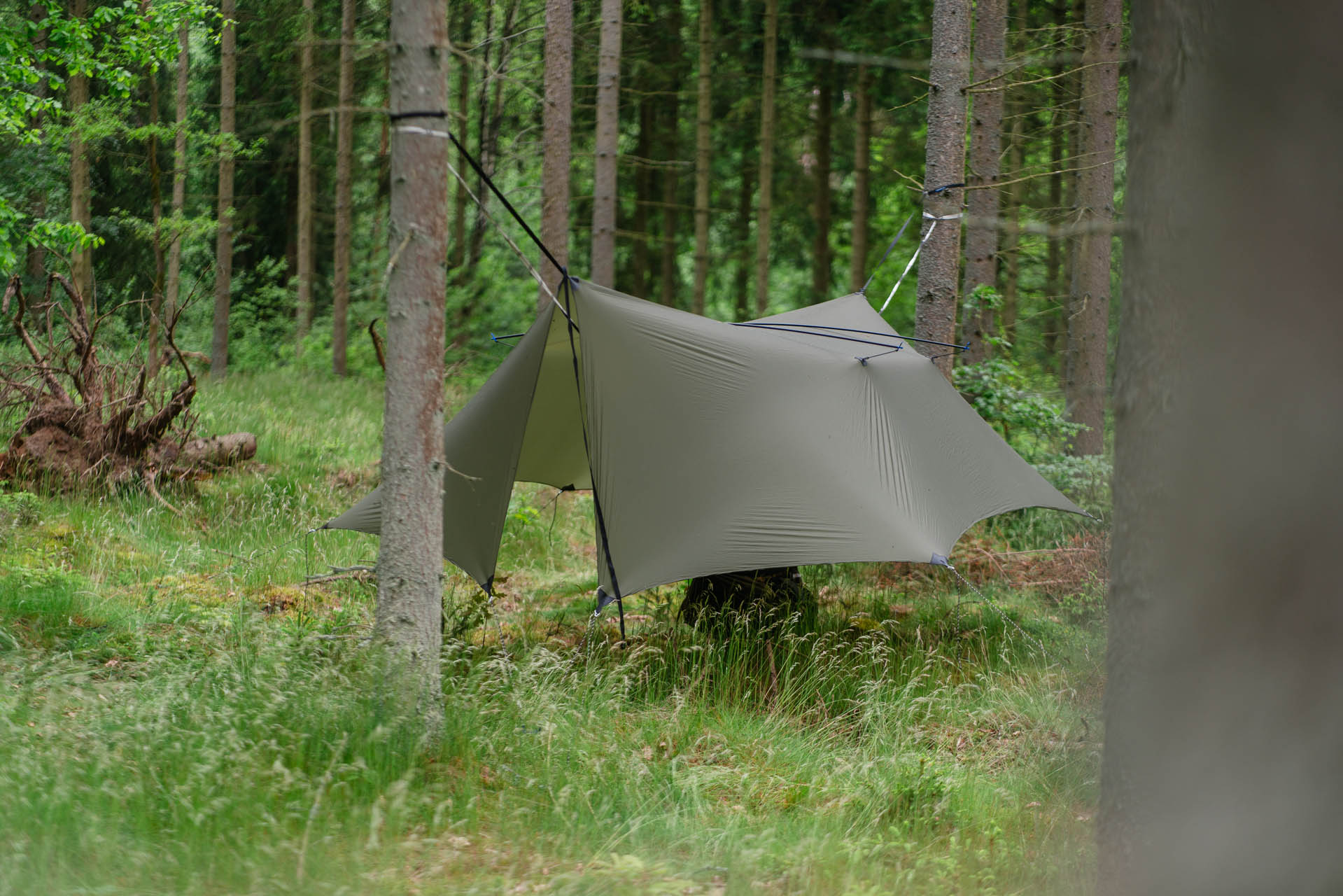 Lesovik Boga Mayfly Green tarp iarna cu usi 420x300