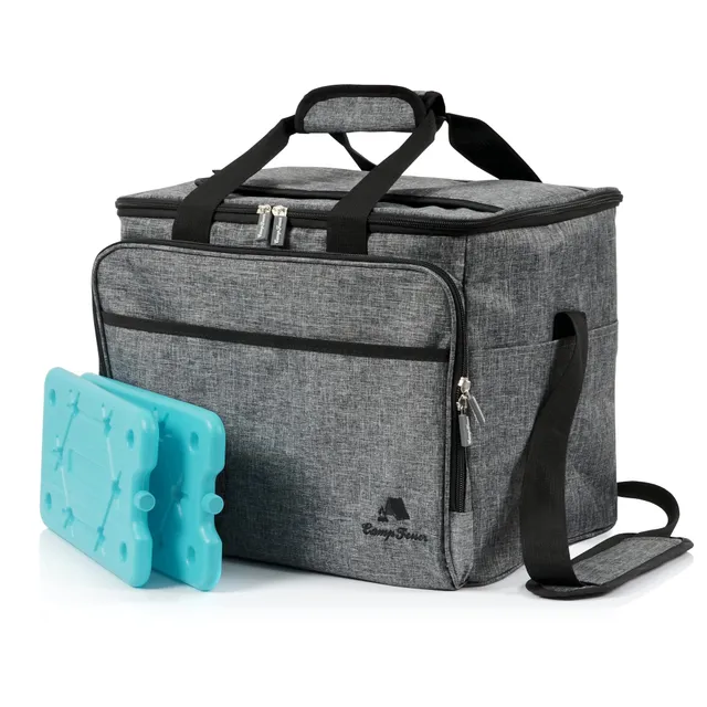 CampFeuer Geanta frigorifica 30L gri-melat izolata