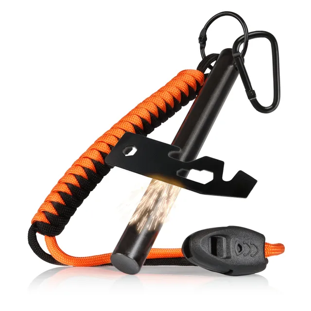 CampFeuer set amnar supravietuire cu multitool si fluier