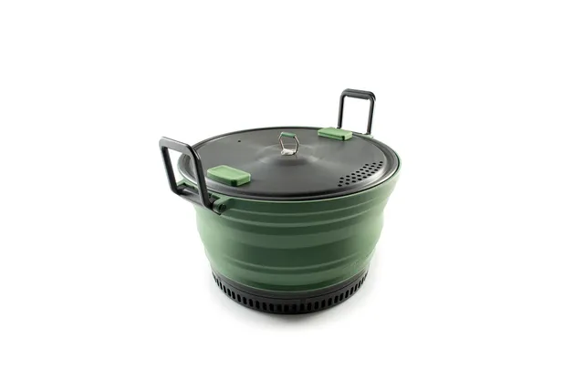 GSI Outdoors Escape HS oala camping 3L verde pliabila