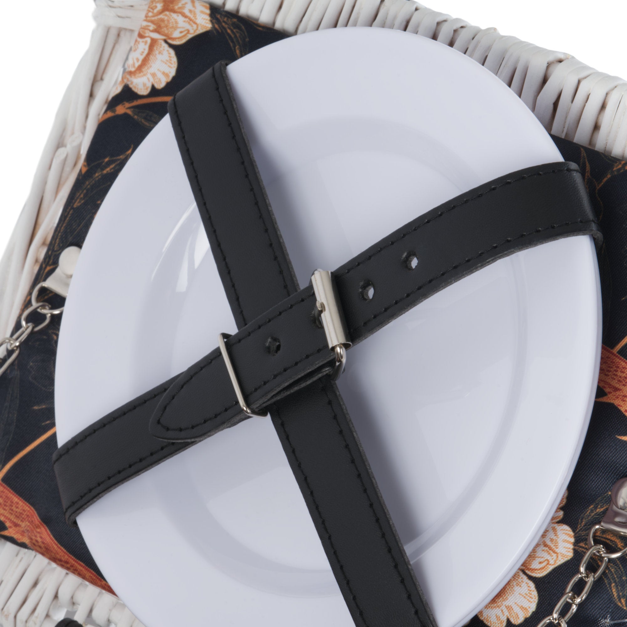 CampFeuer Cos picnic 2 persoane 12 piese maro