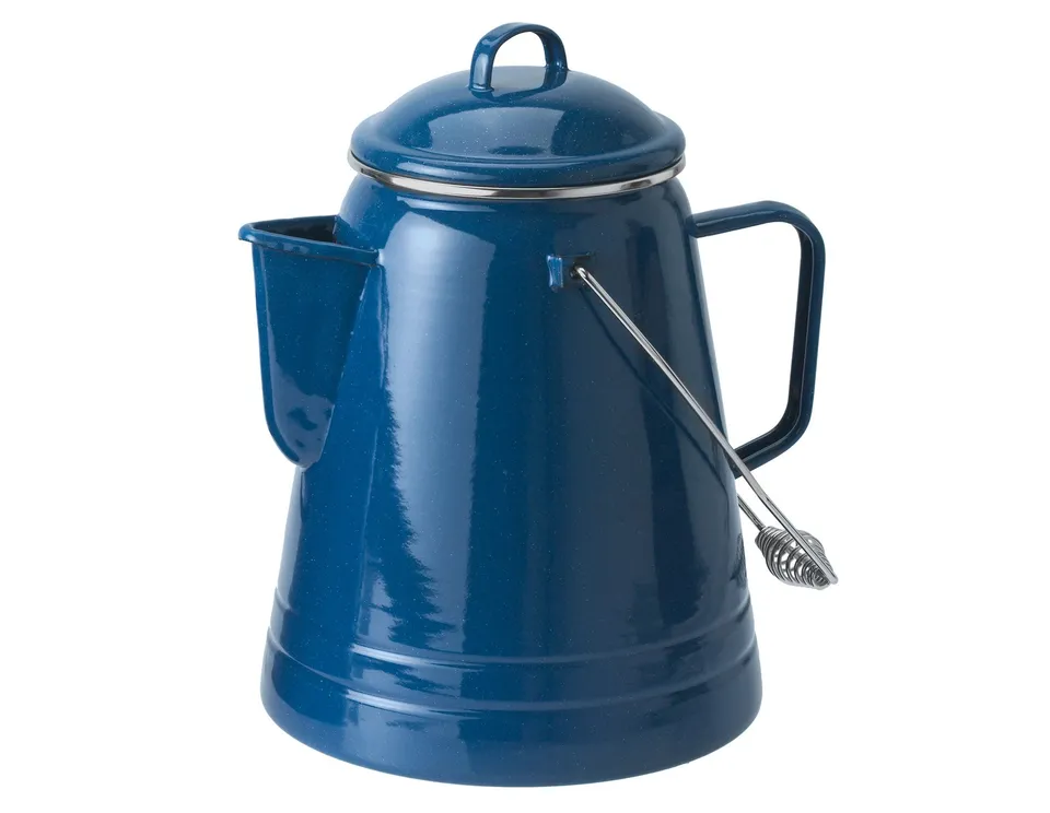 GSI Outdoors Enamelware ibric emailat 36 căni albastru