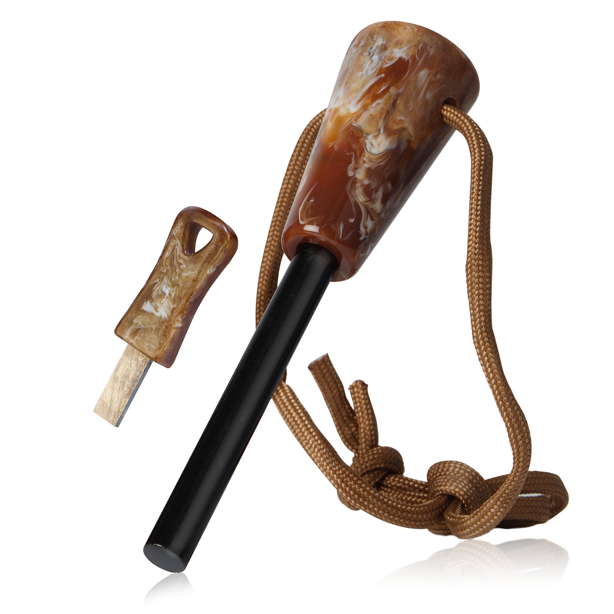 CampFeuer Feuerstahl Set supravietuire amnar cu husa