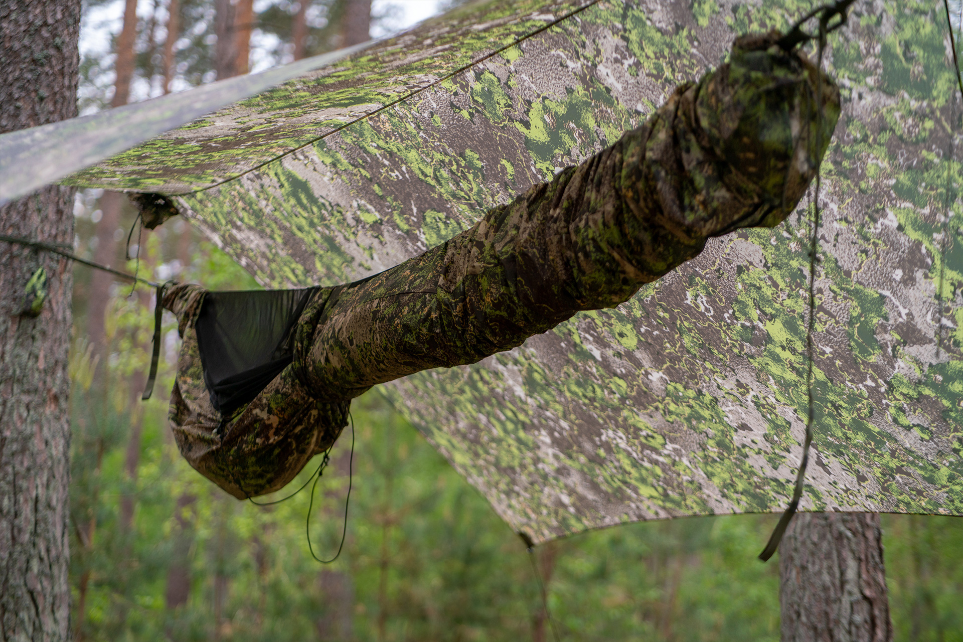 Lesovik Larva Farba F2 Terskog husă hamac camuflaj