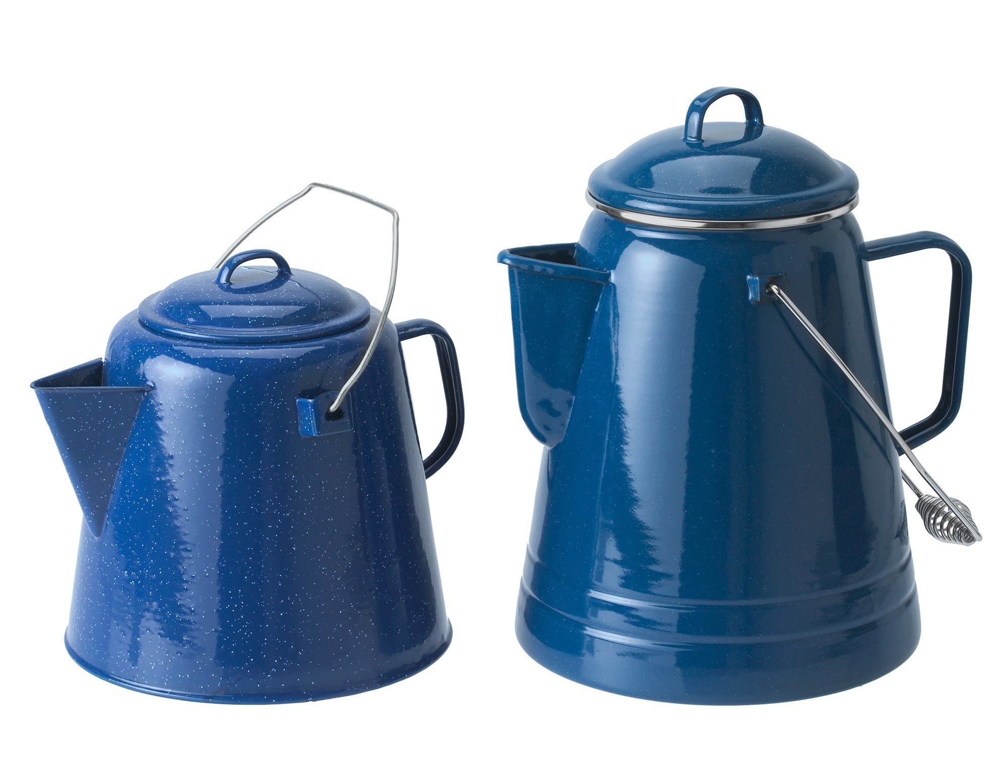 GSI Outdoors 20 Cup Coffee Boiler ceainic emailat albastru 20 cesti