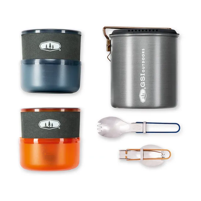 GSI Outdoors Halulite Microdualist set vase 2 persoane