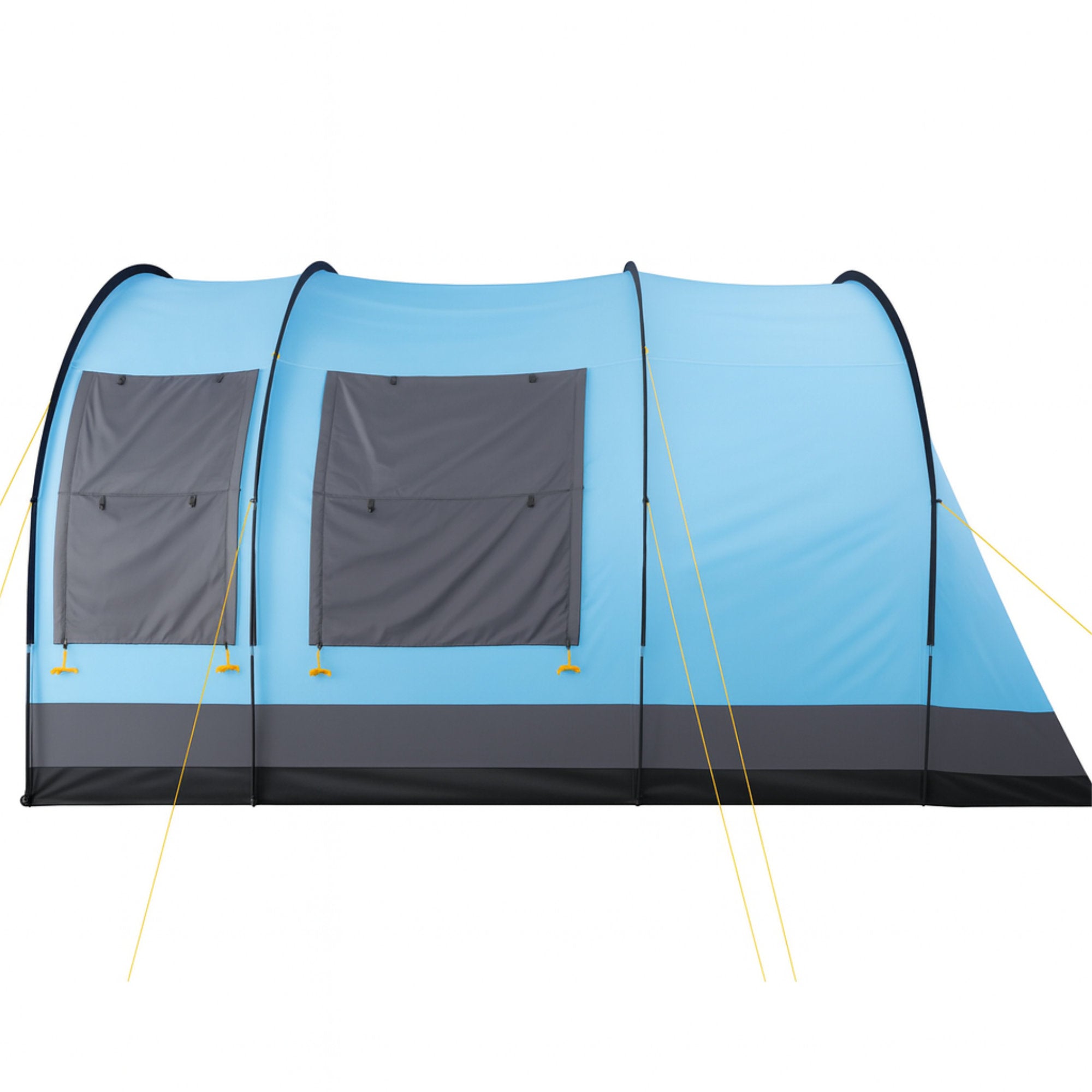 CampFeuer Relax4 cort tunel 4 persoane albastru gri