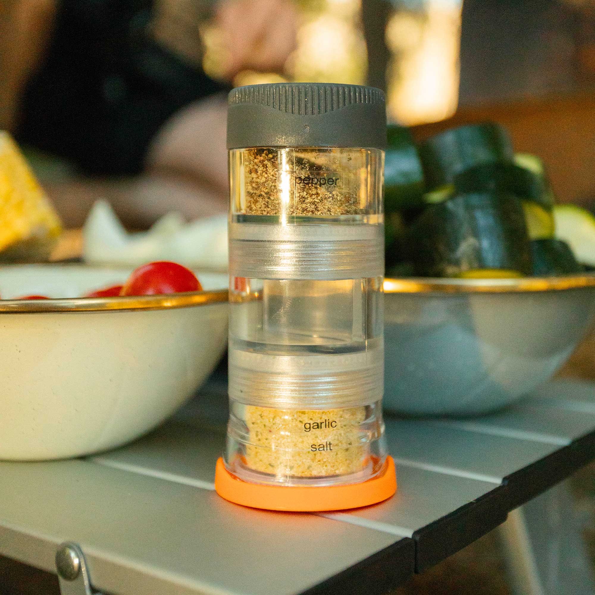 GSI Outdoors Spice Rocket recipient condimente 6 compartimente
