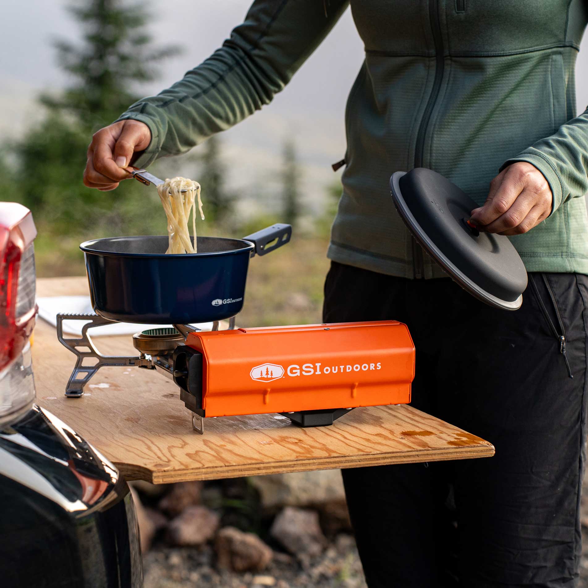 GSI Outdoors Selkirk 270 aragaz camping butan piezo